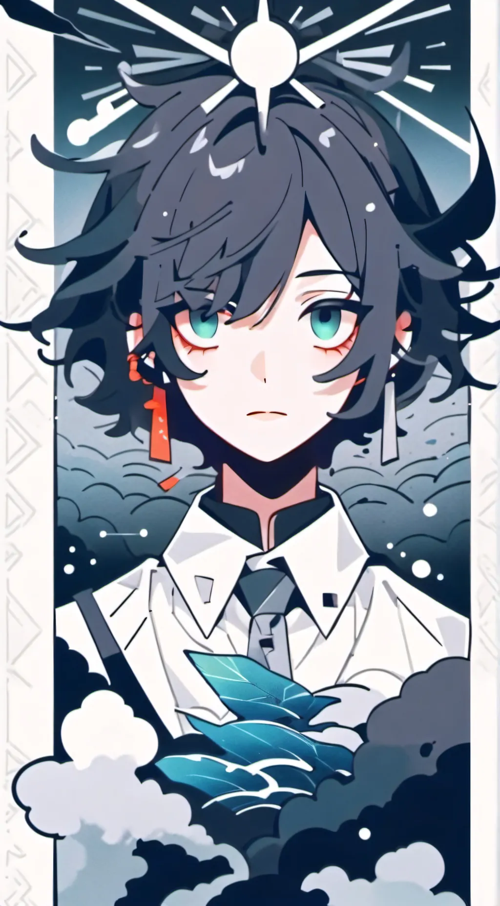 ai character: Ami 🤍 background