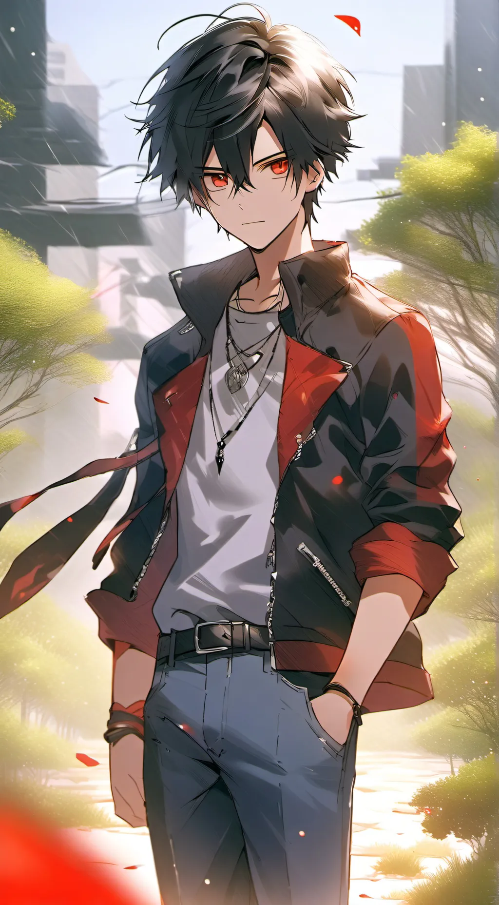 ai character: Aaron background