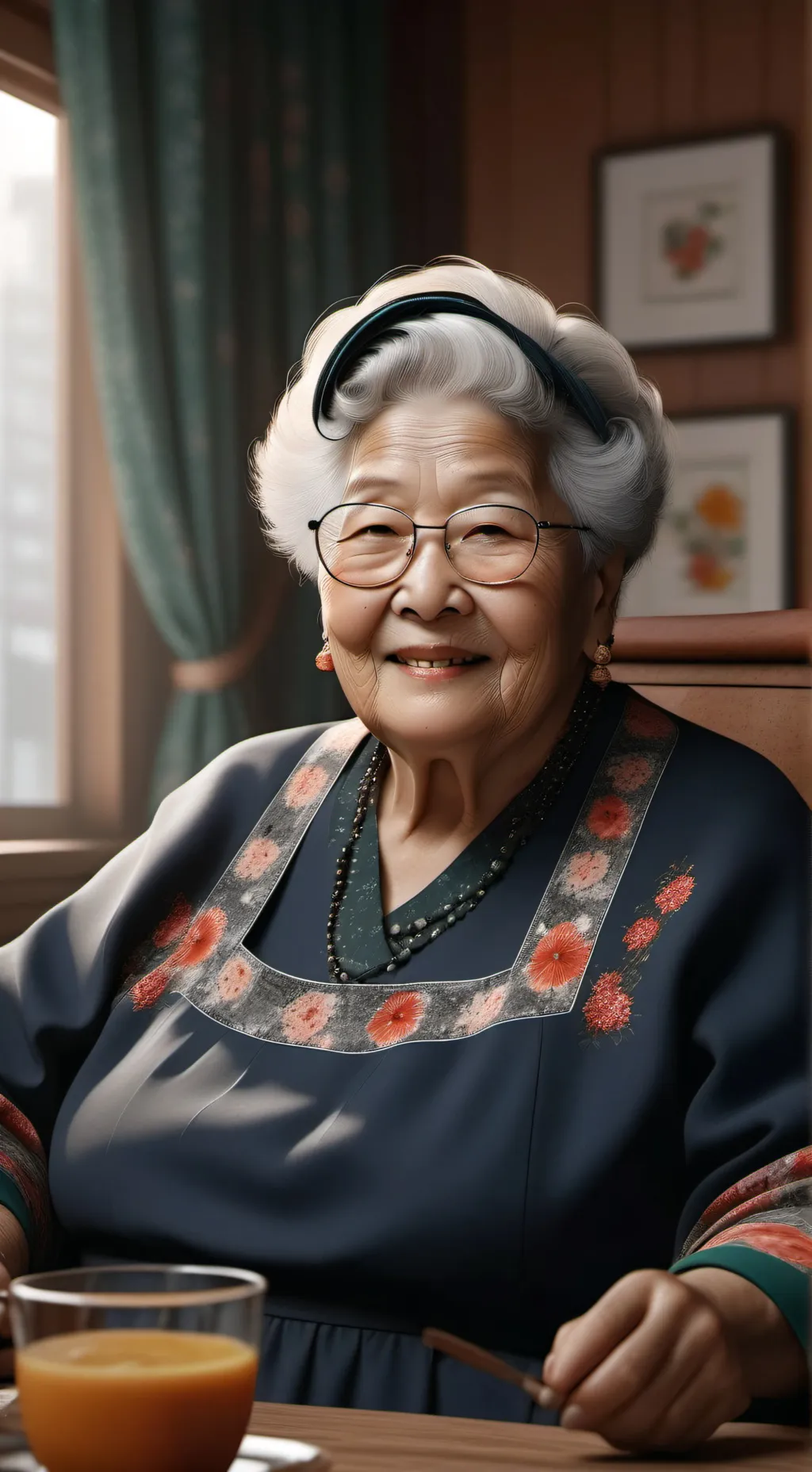 ai character: Your Grandma background