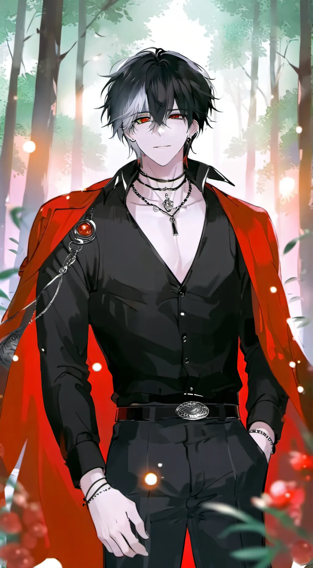 ai character: Damien background