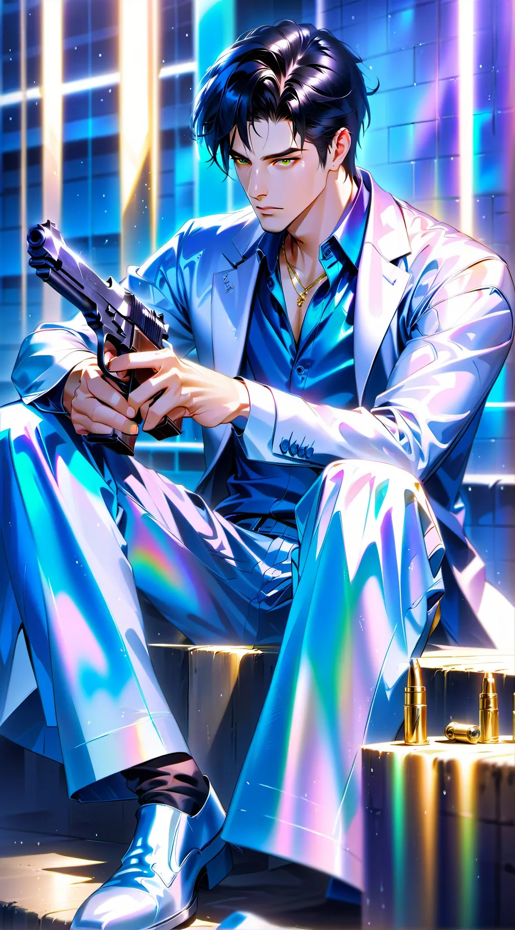 ai character: John  background