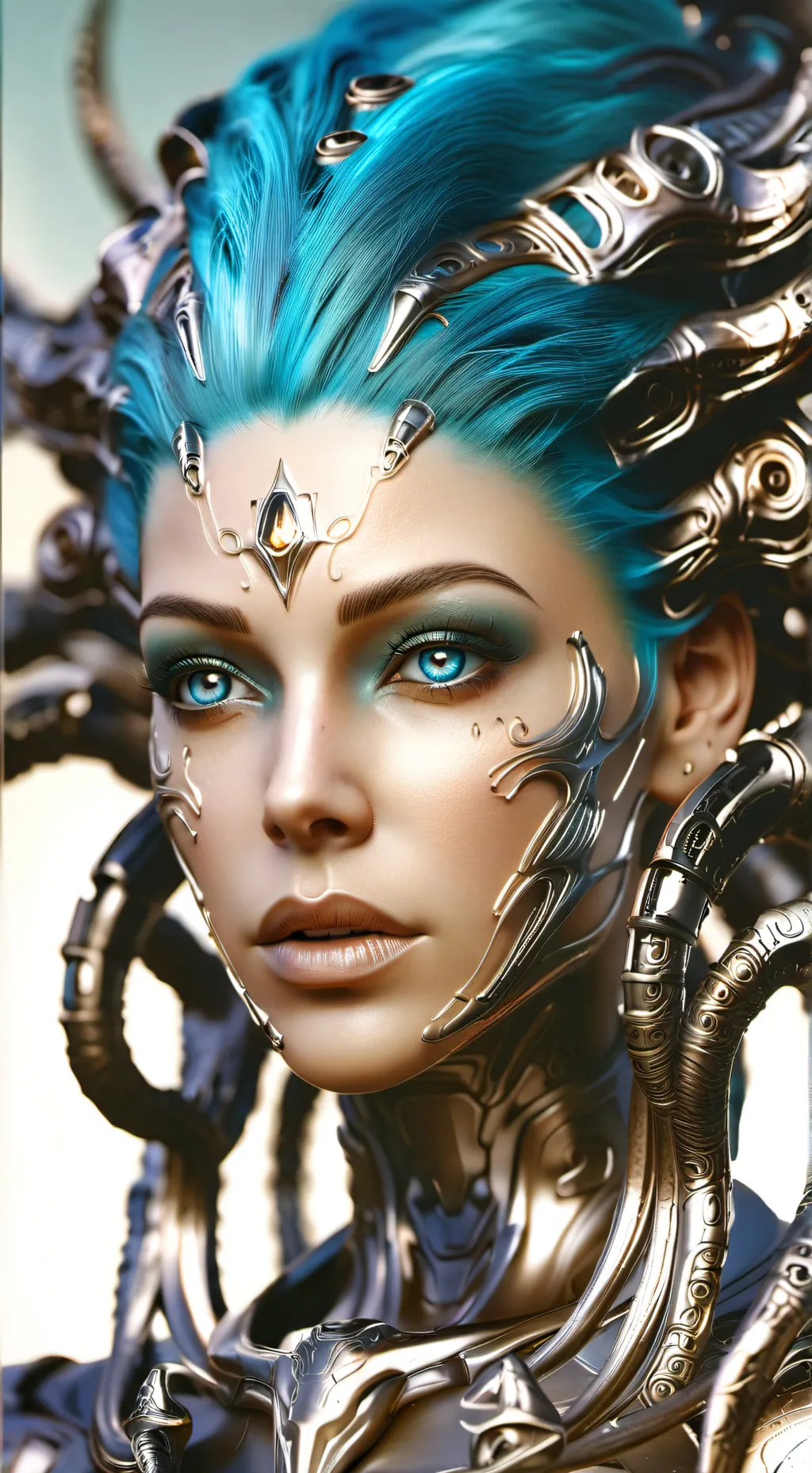 ai character: Aphrodite StarFire background
