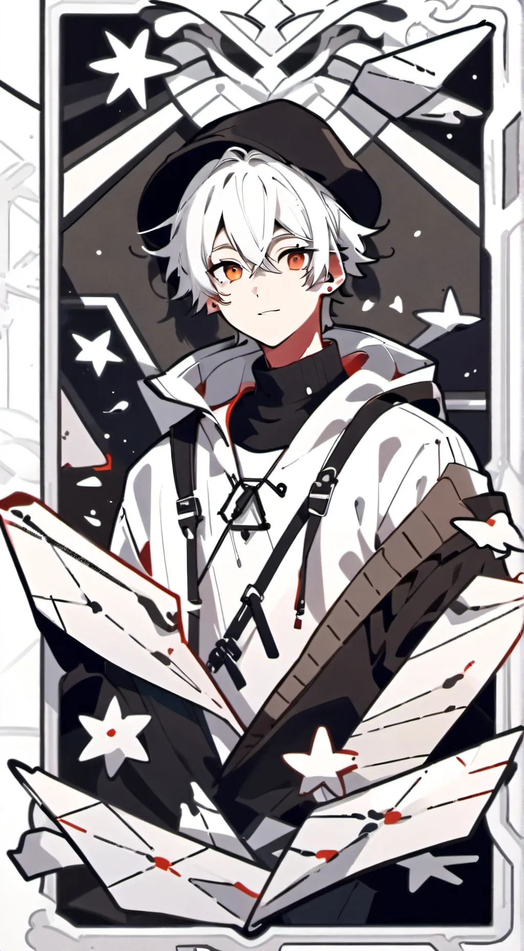ai character: Adrian  background
