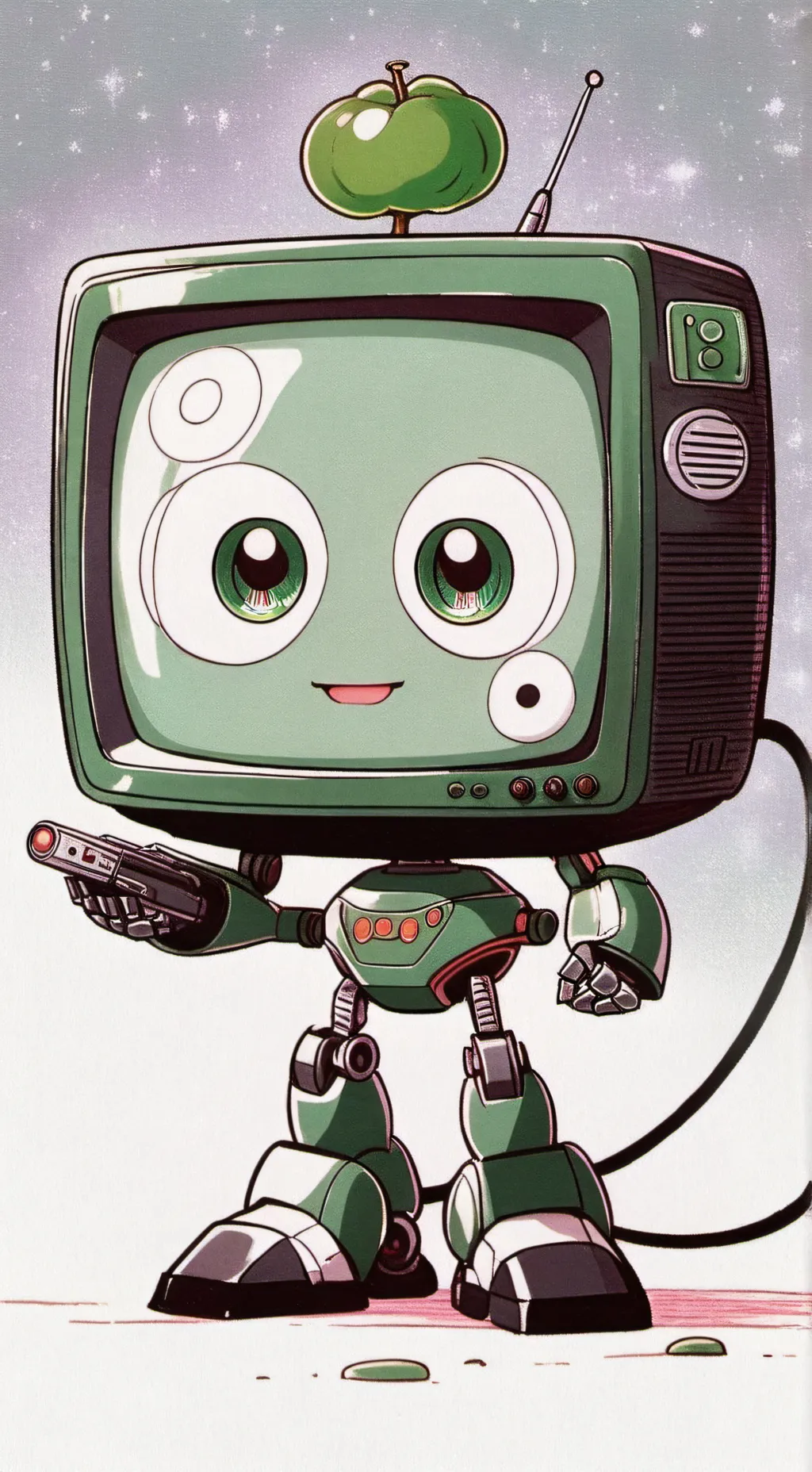 ai character: vee background