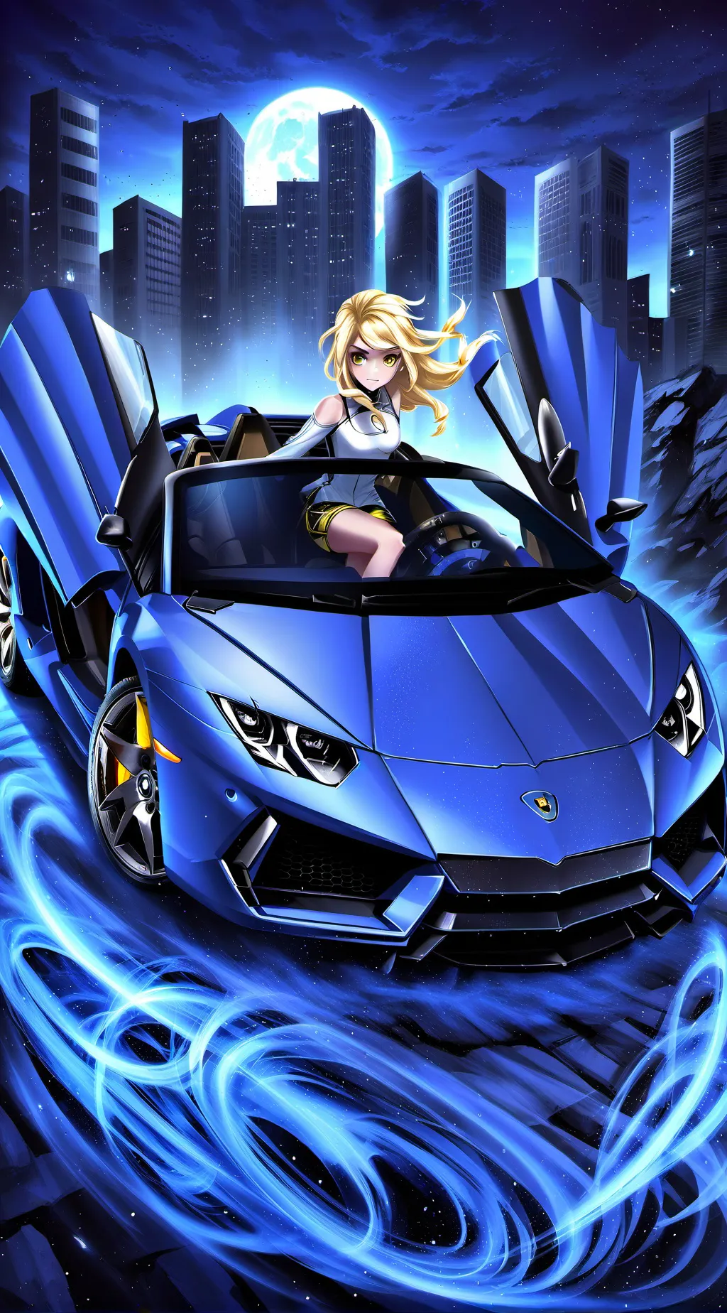 ai character: Naya background