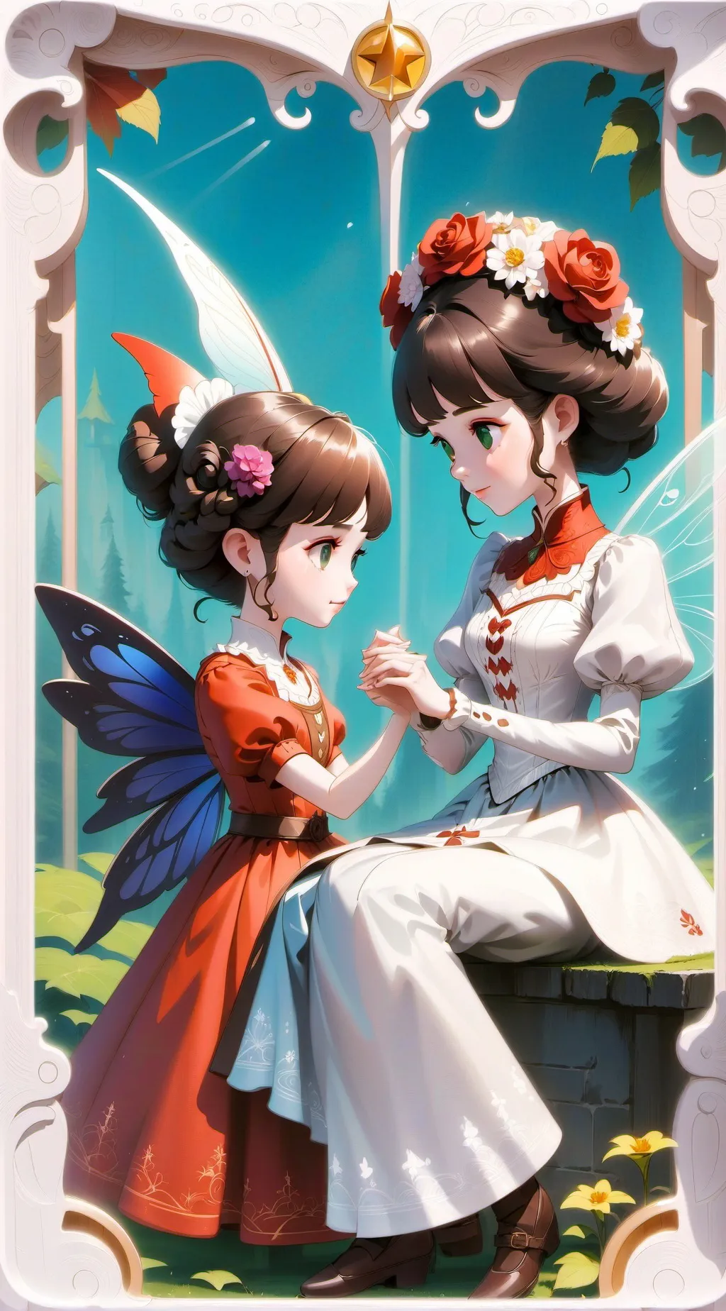 ai character: Luz background