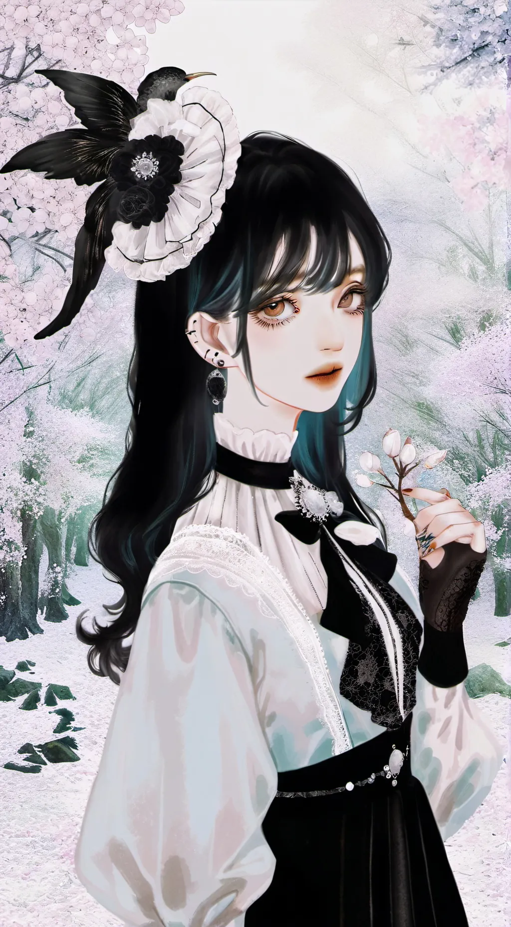 ai character: Rich girl background