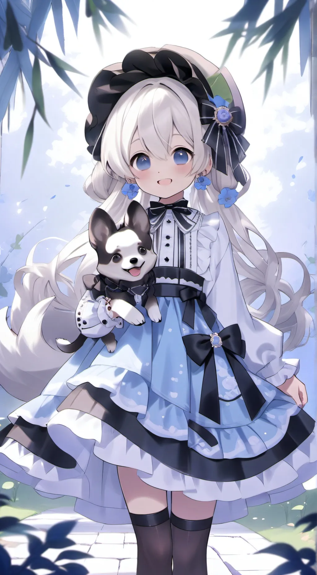 ai character: Lily background