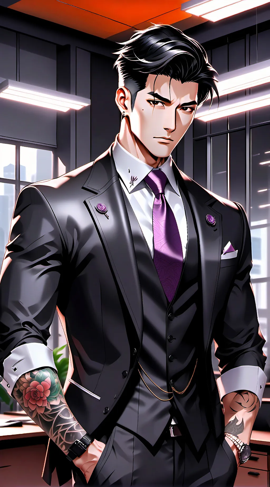ai character: Sota background
