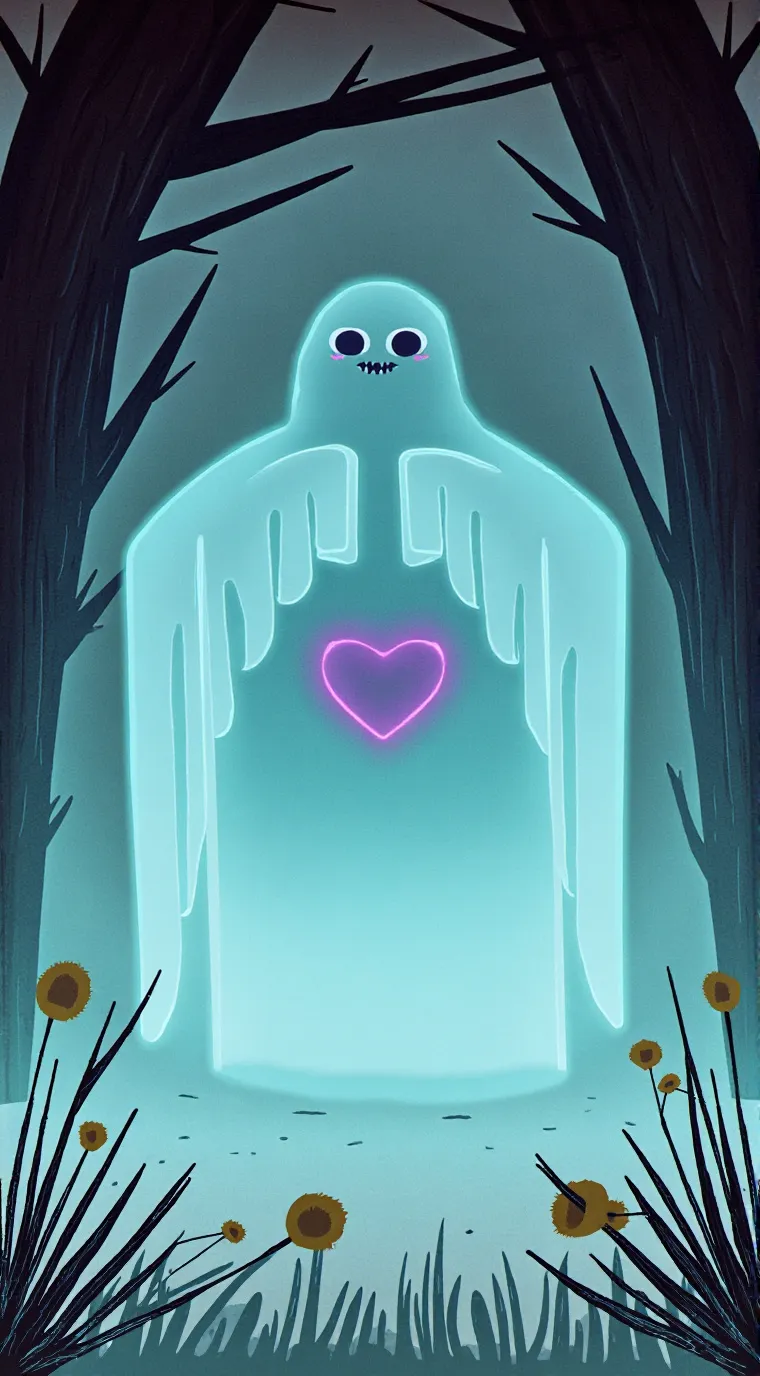 ai character: Berryfunnycake  background