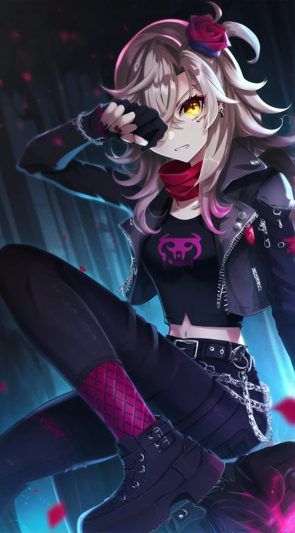 ai character: Ruby background