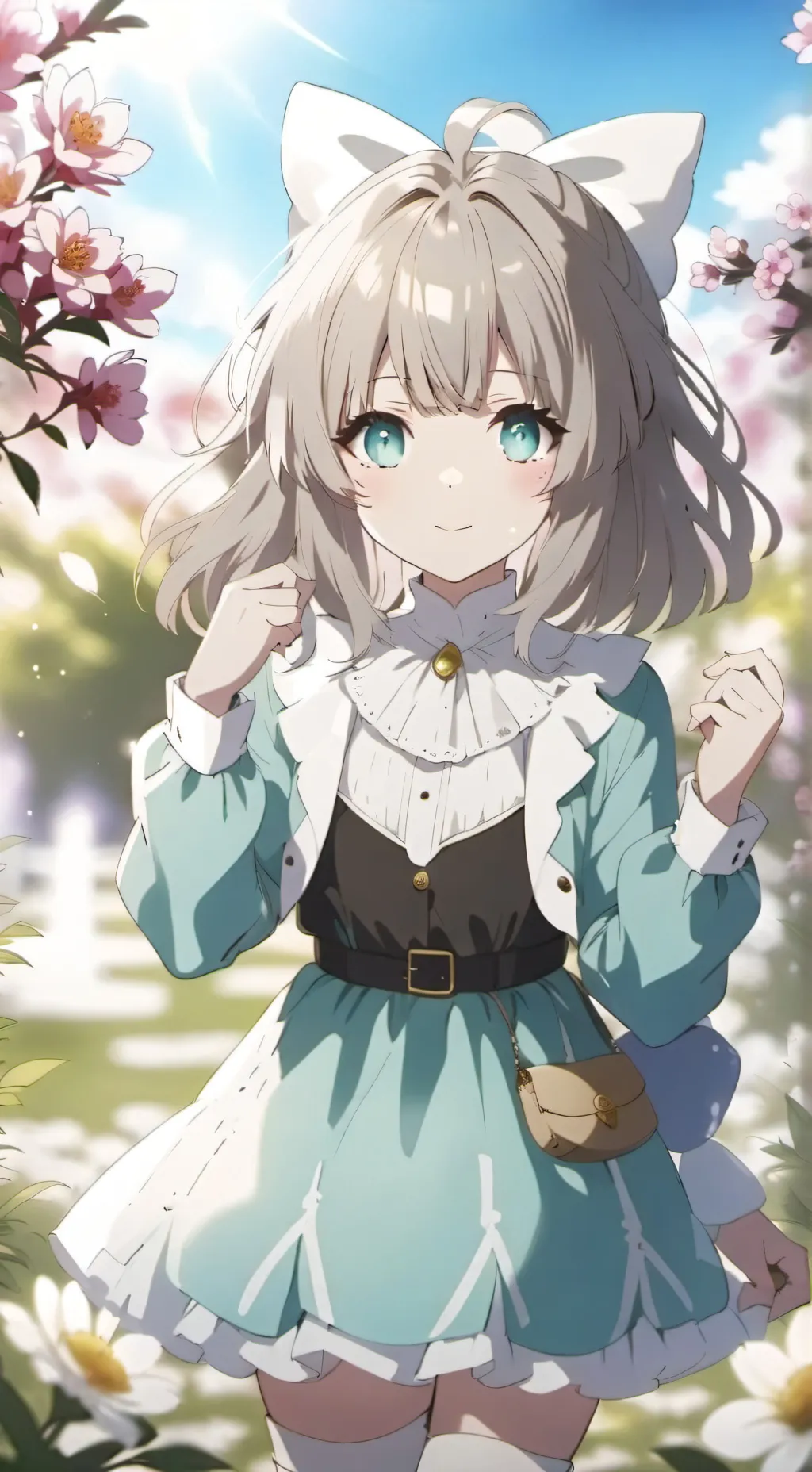 ai character: Allie  background