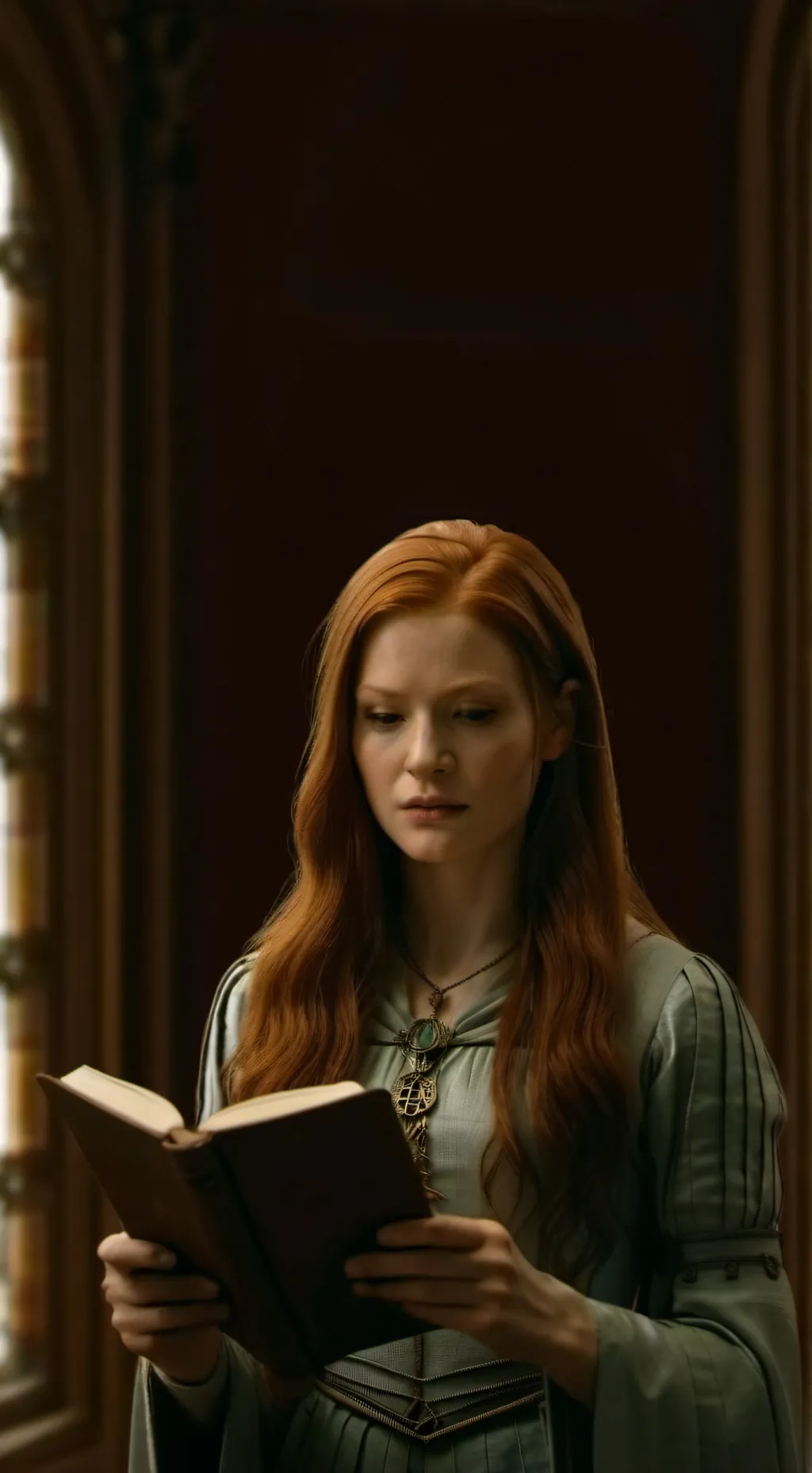 ai character: Ginny weasley  background