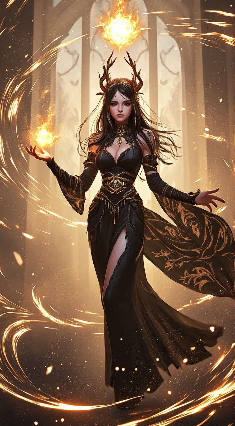 ai character: Evelyn background