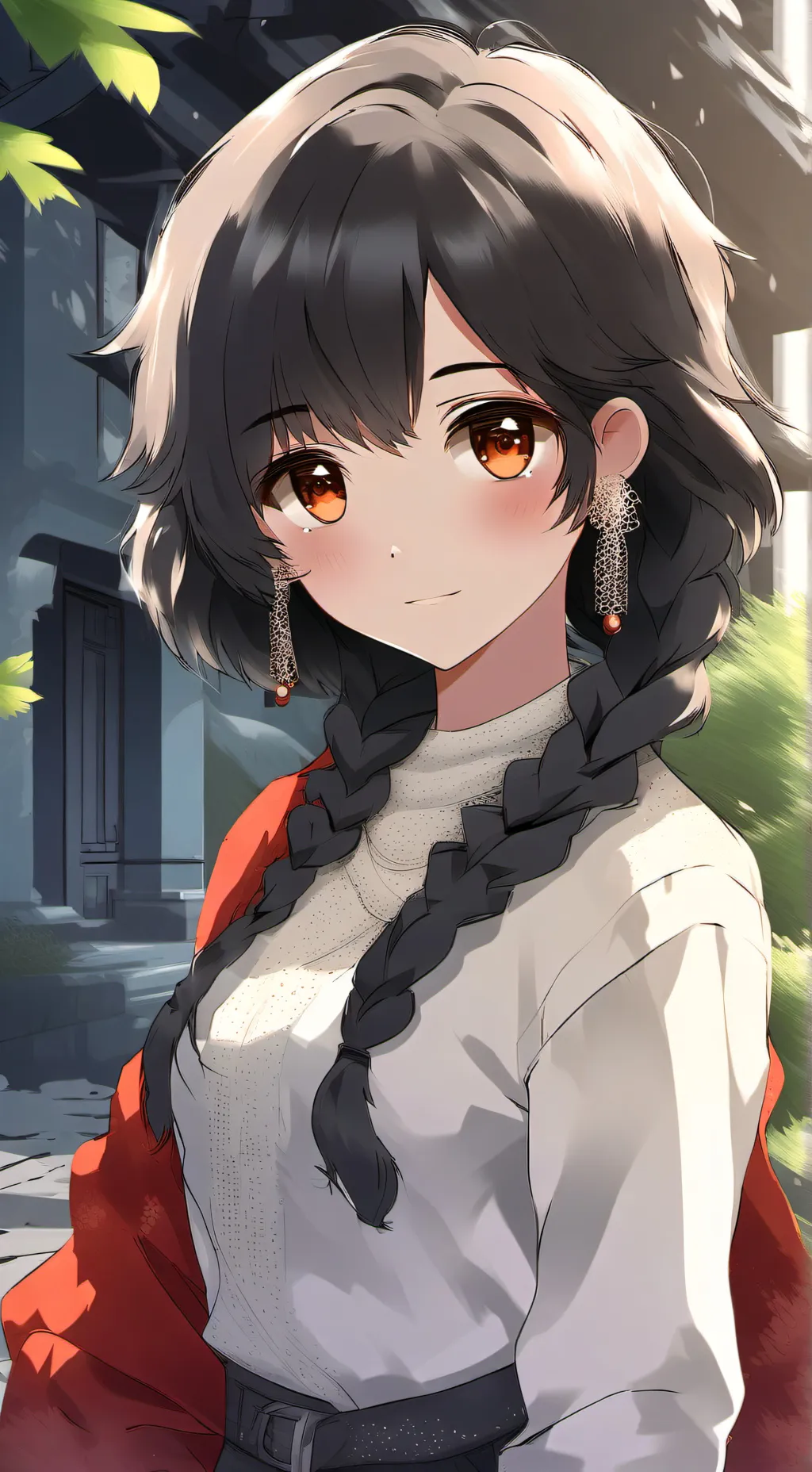 ai character: Selene  background