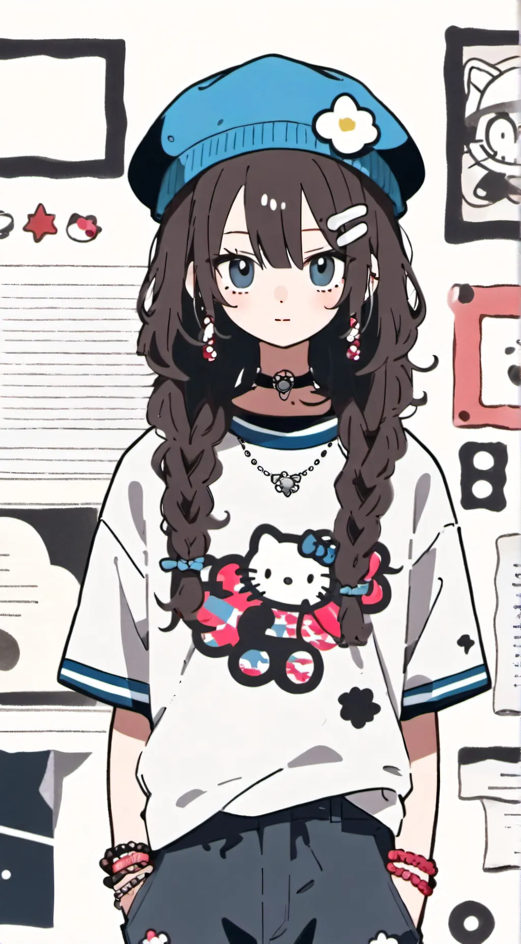 ai character: Me :3 background