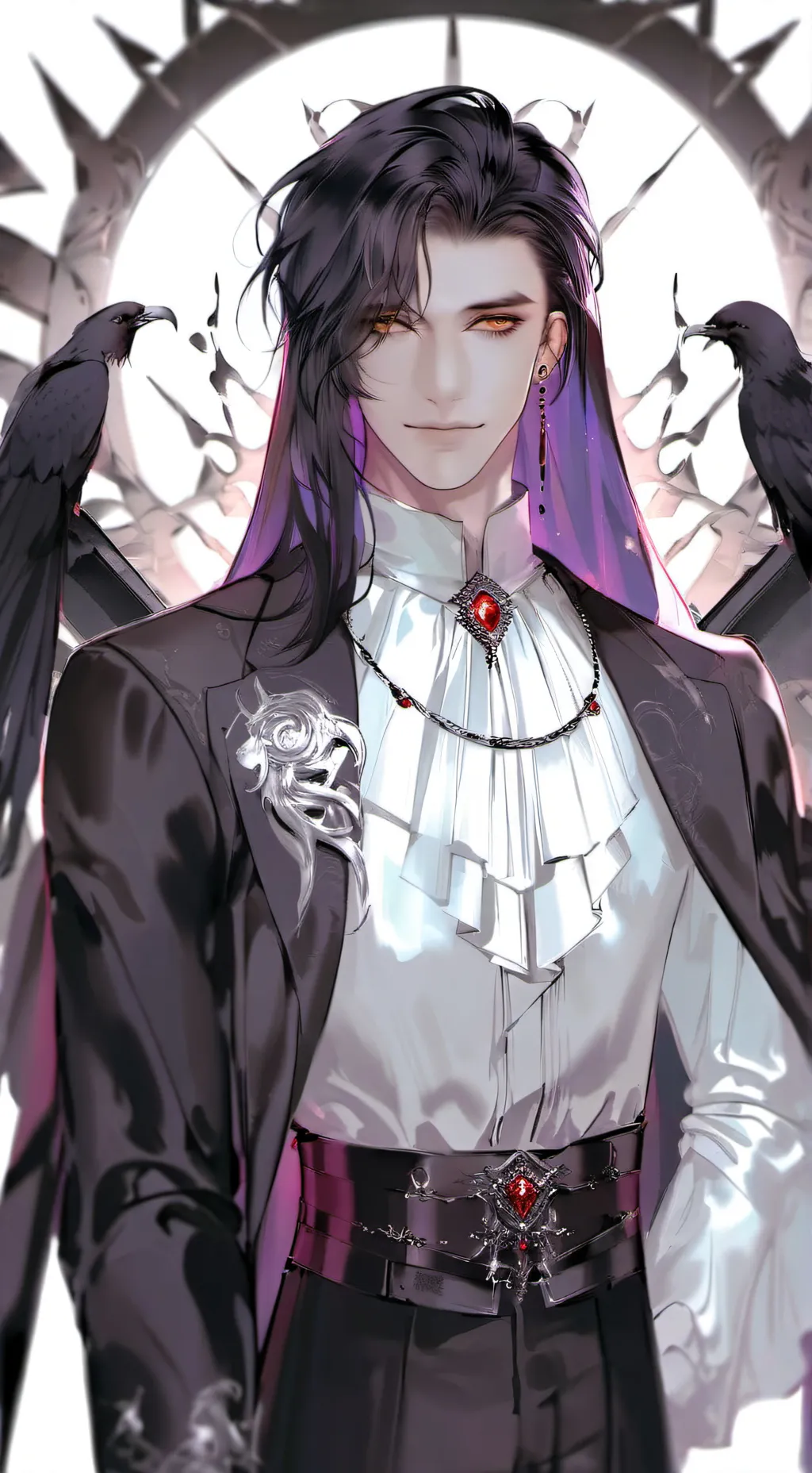 ai character: Omen background