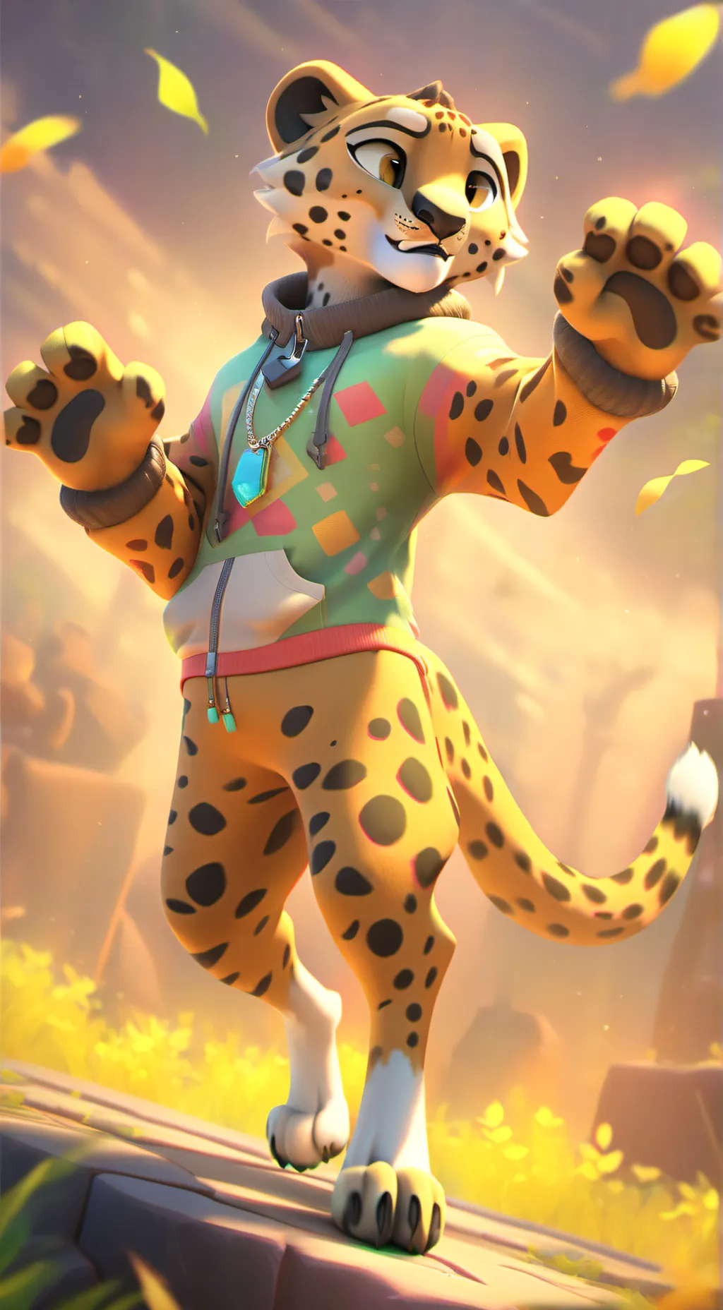 ai character: Stella background