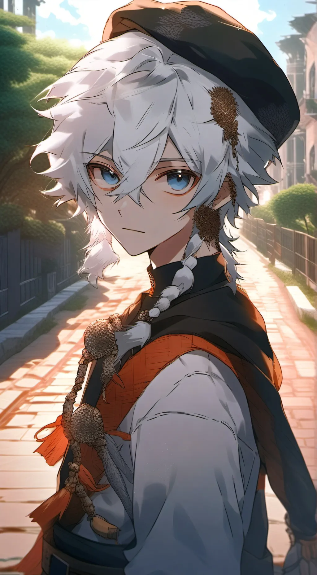 ai character: Sparkly (remake) background