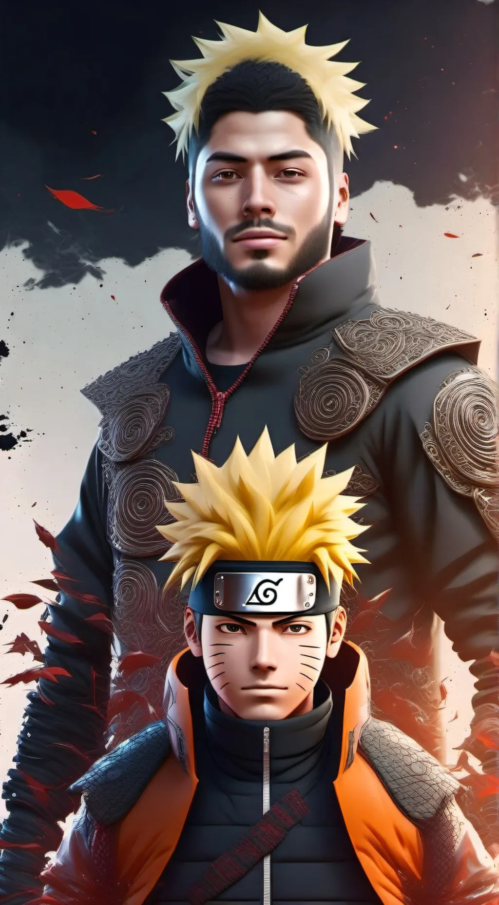 ai character: george uzumaki background