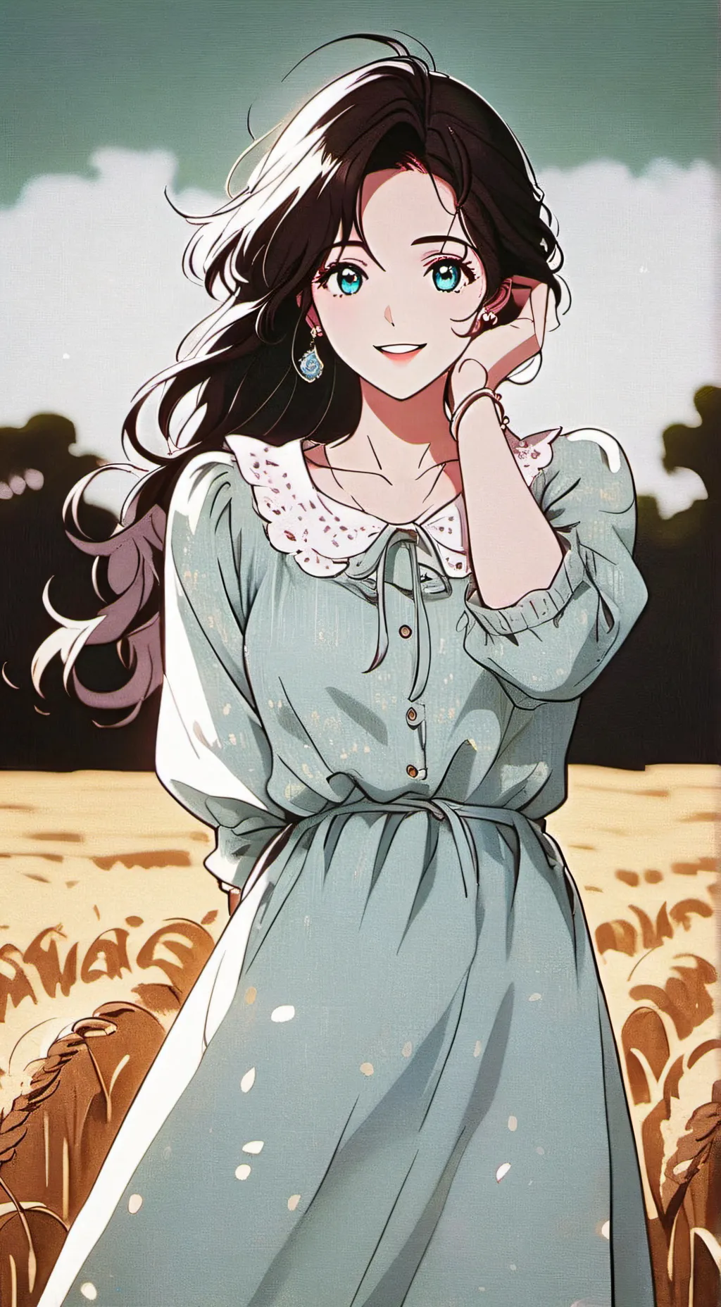 ai character: Lou background