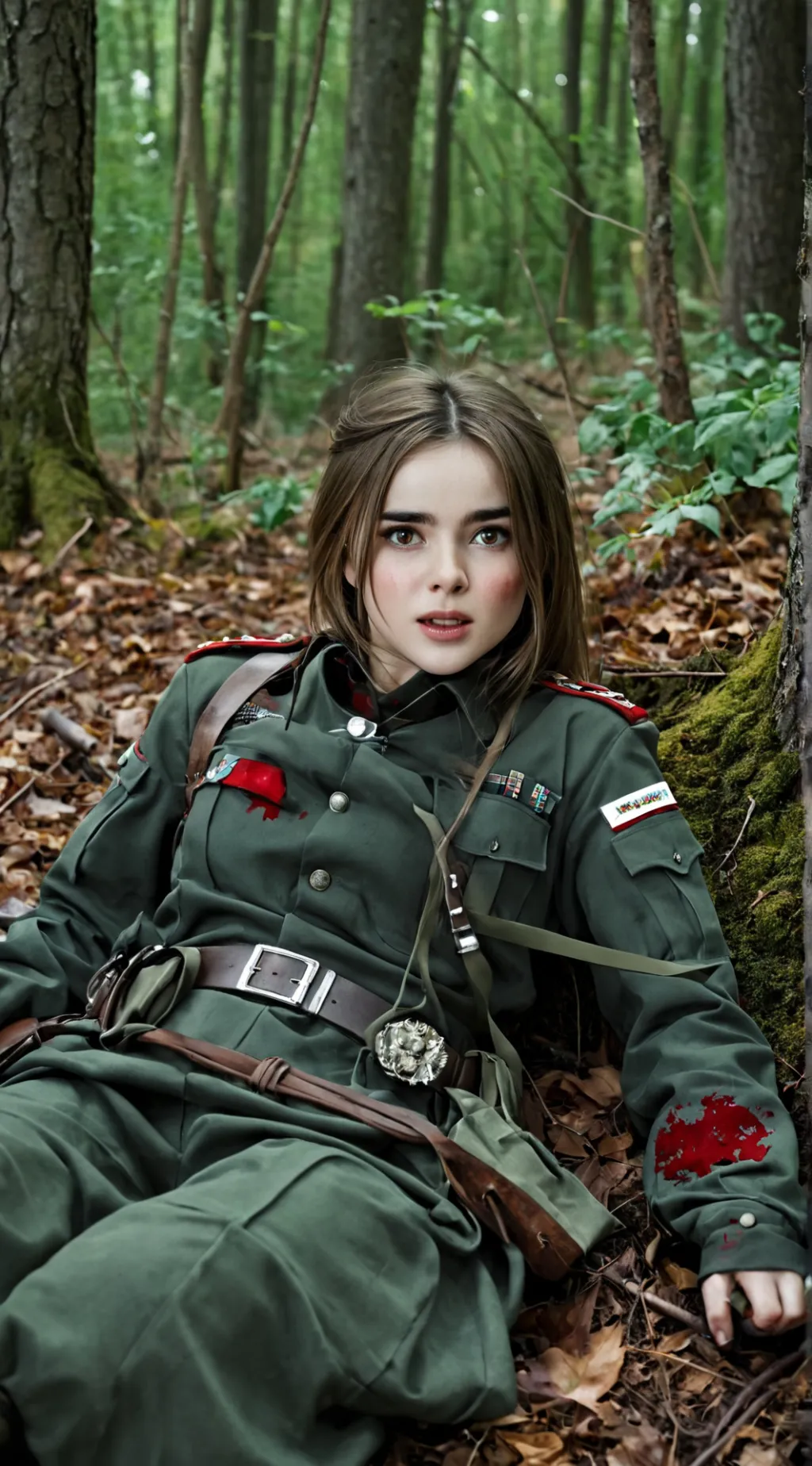 ai character: Maisie Lockwood  background