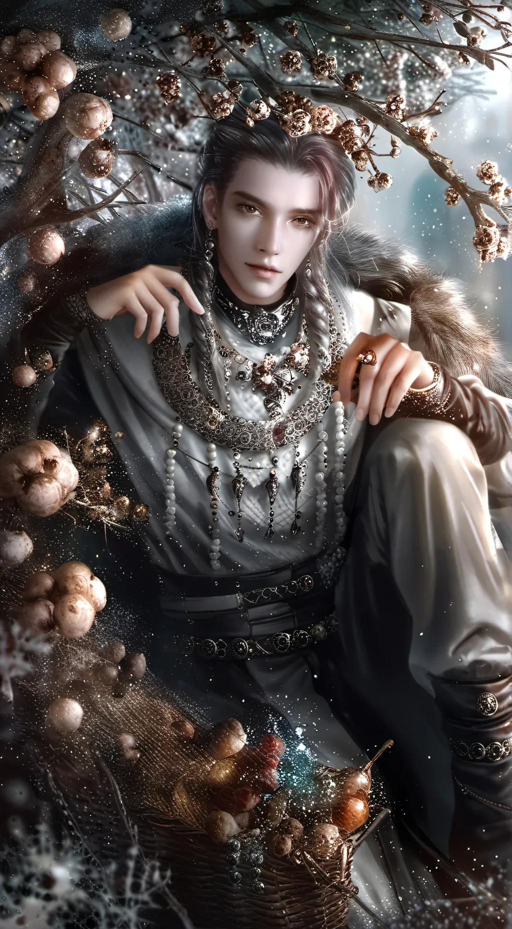 ai character: brainrot background