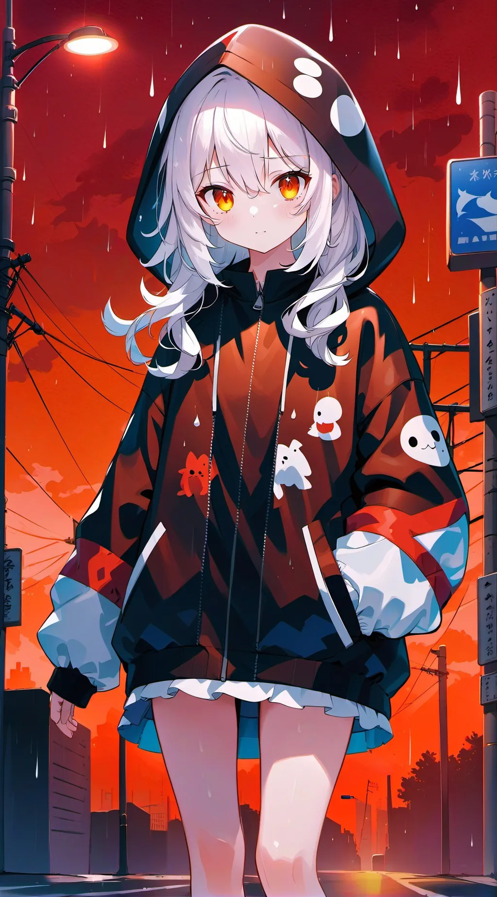 ai character: Anja  background