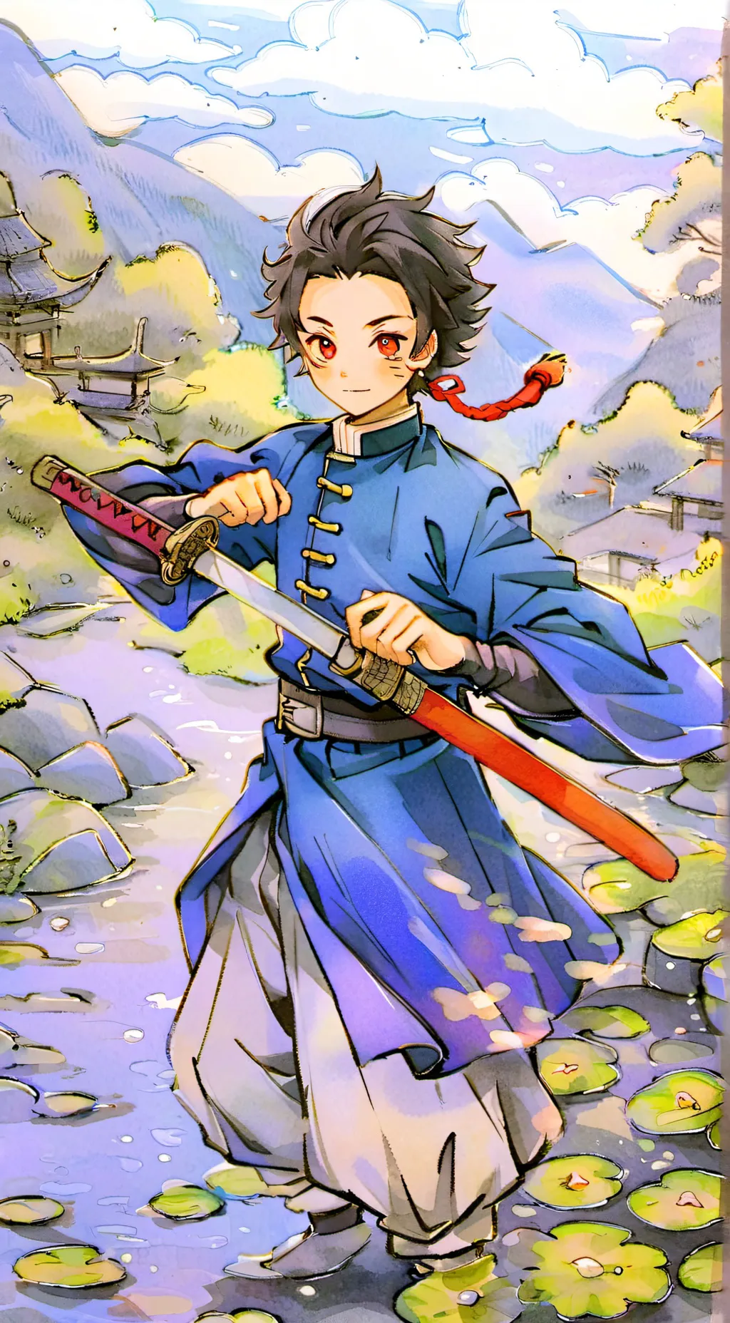 ai character: umm rar background