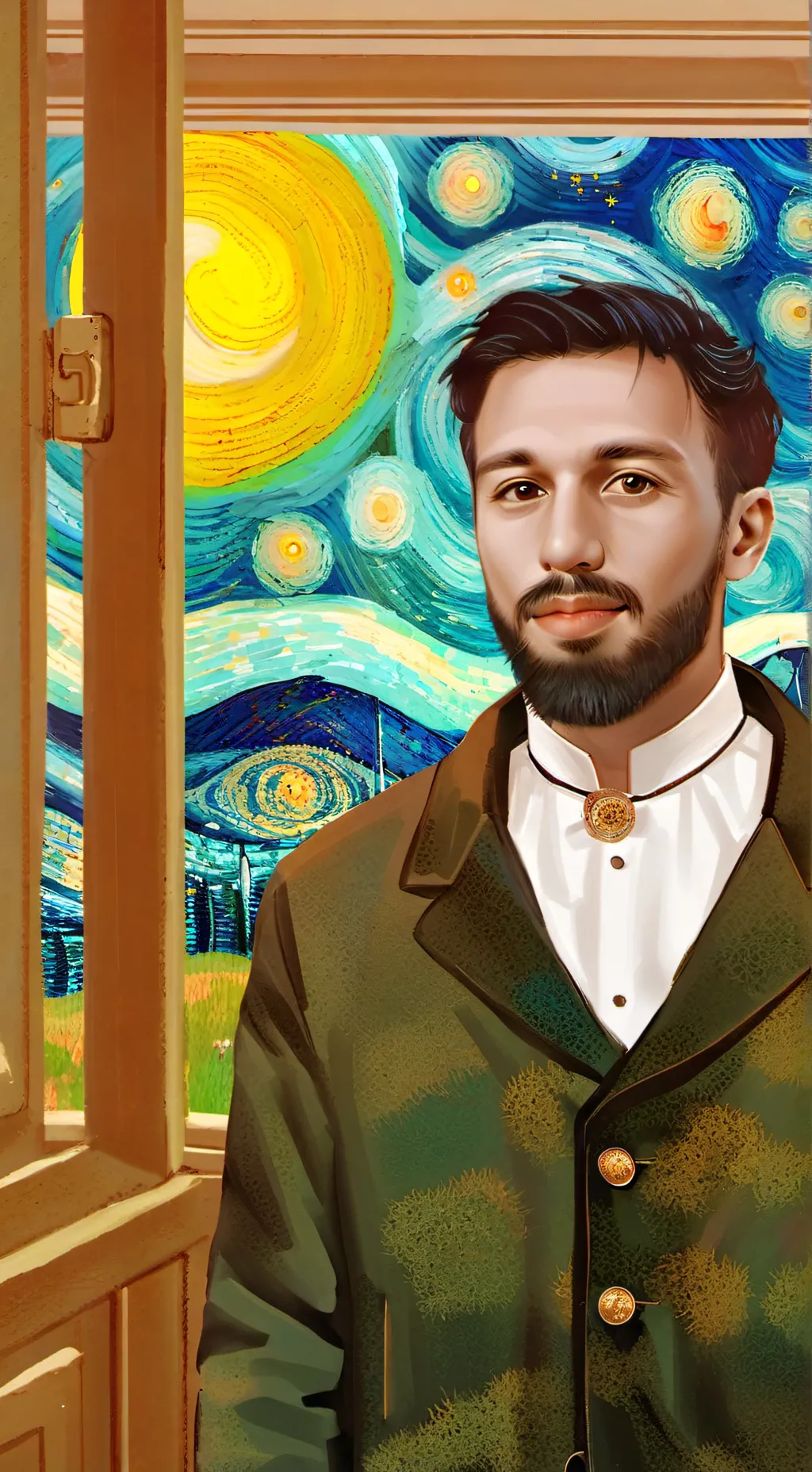 ai character: Eduardo background