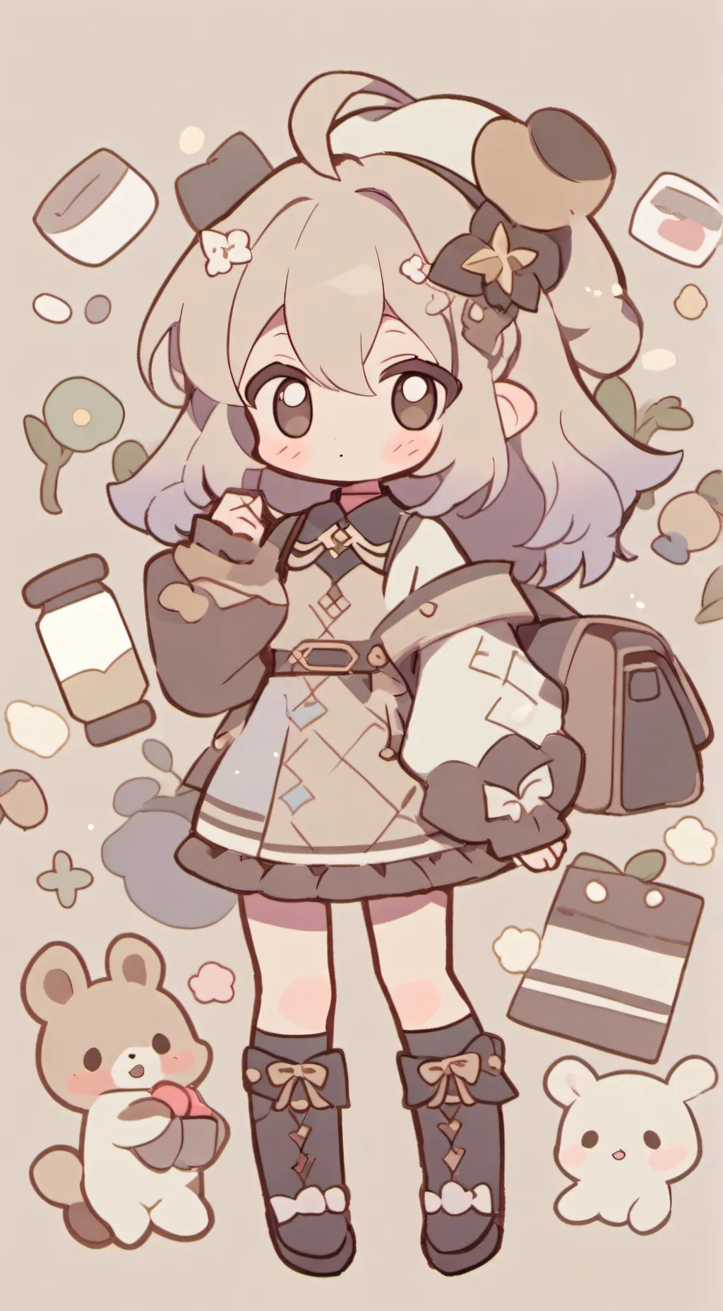 ai character: you and big sis background