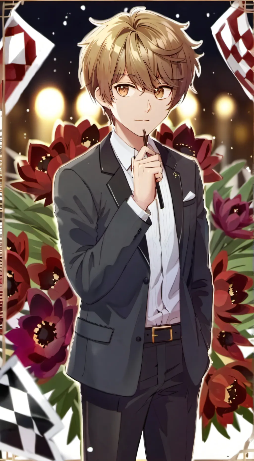 ai character: Massimo  background