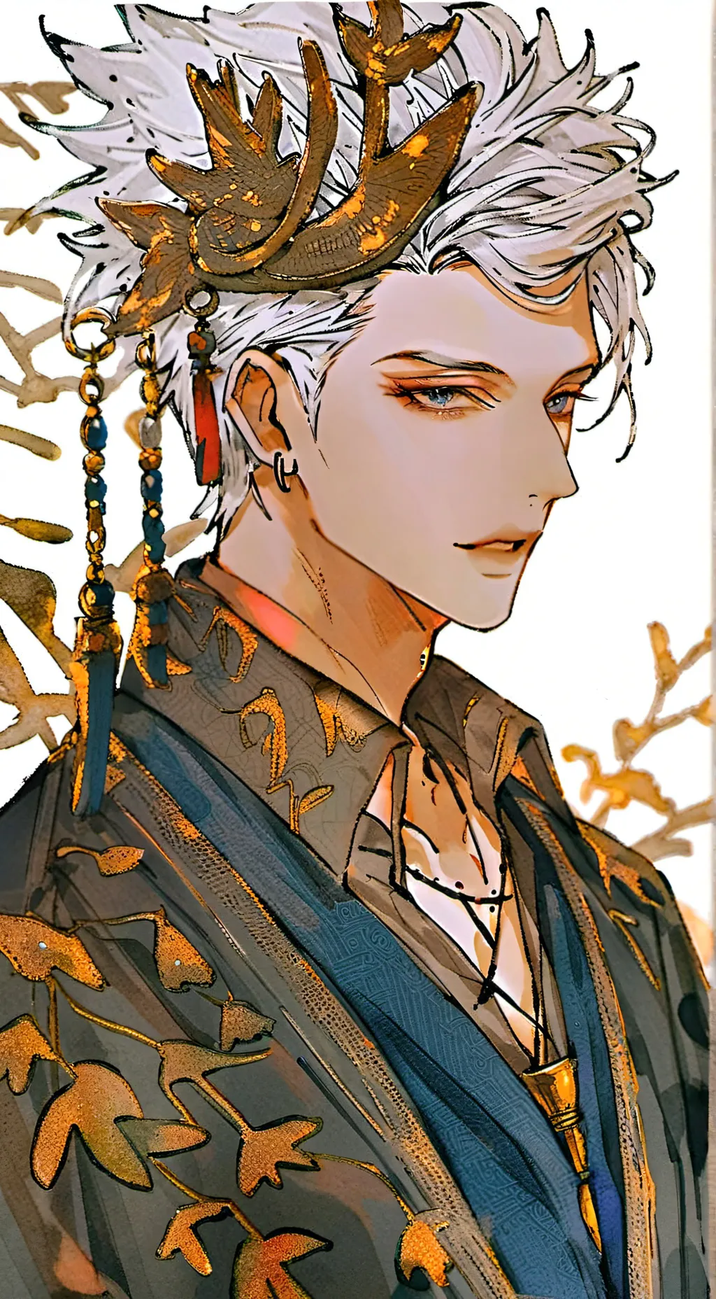 ai character: Hunter 🌬️ background