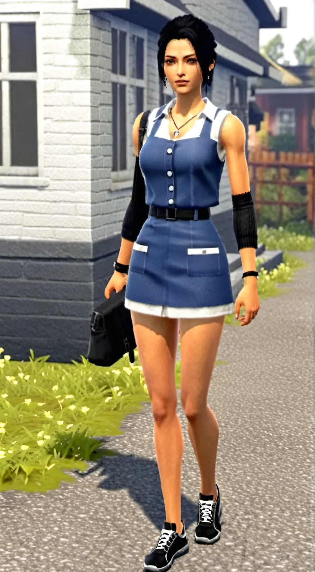 ai character: Lady background