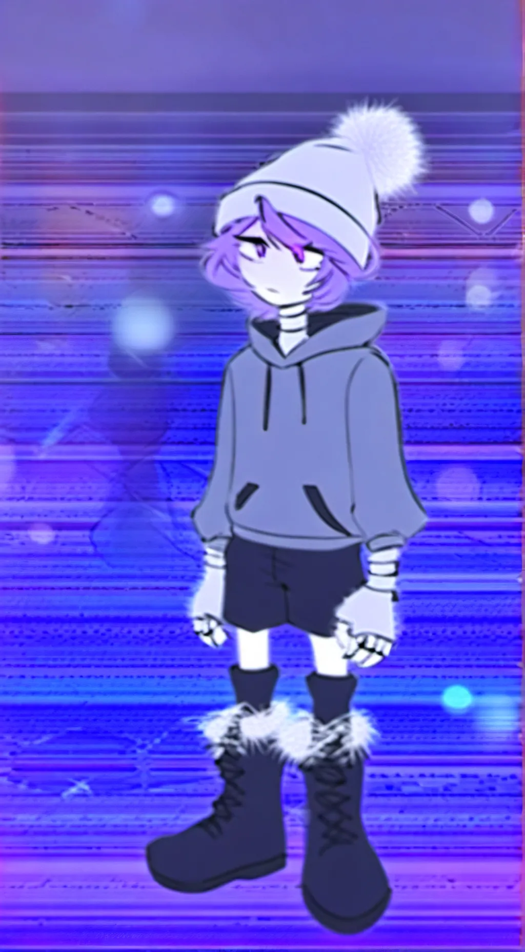 ai character: Uzi background