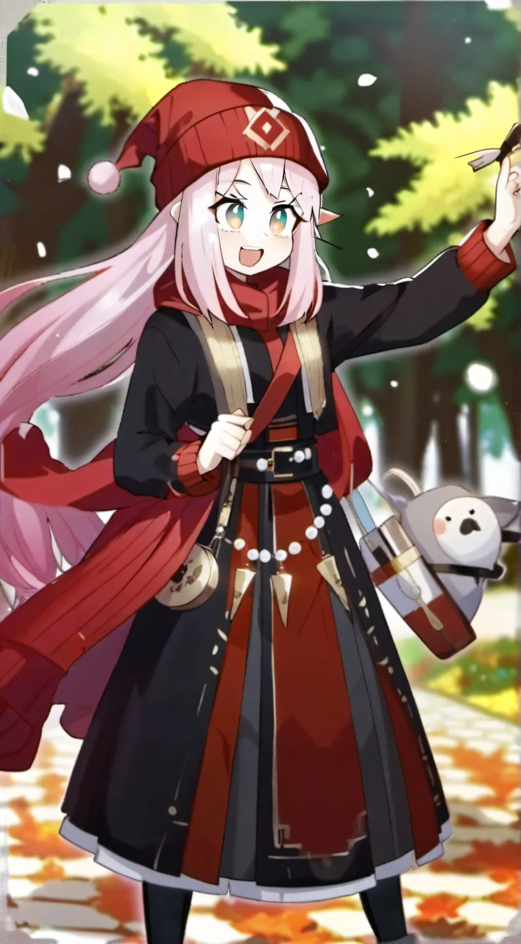 ai character: Катя background