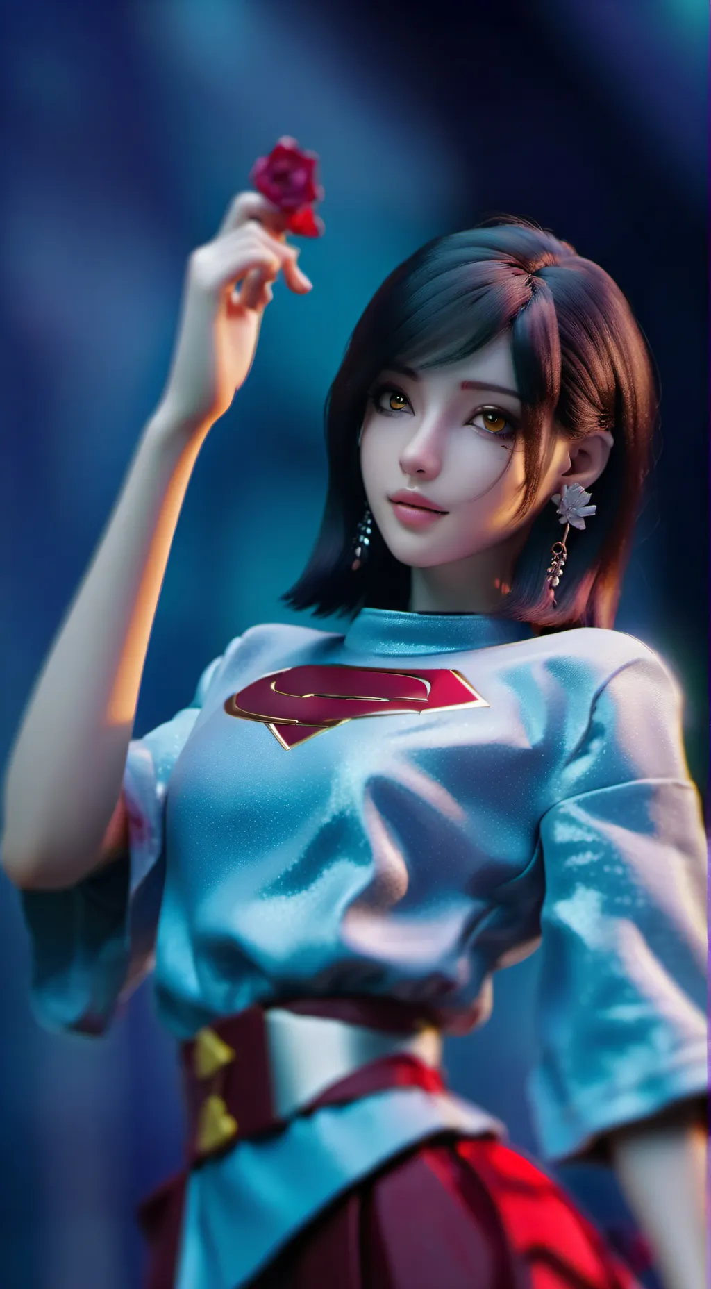 ai character: Gin background