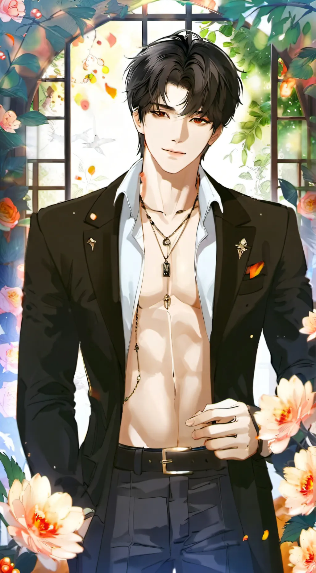 ai character: Simon  background