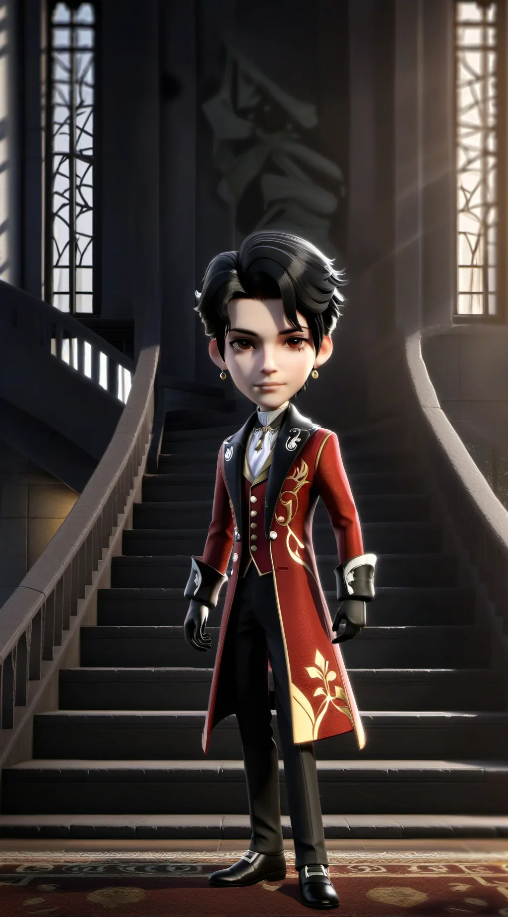 ai character: Aaron background