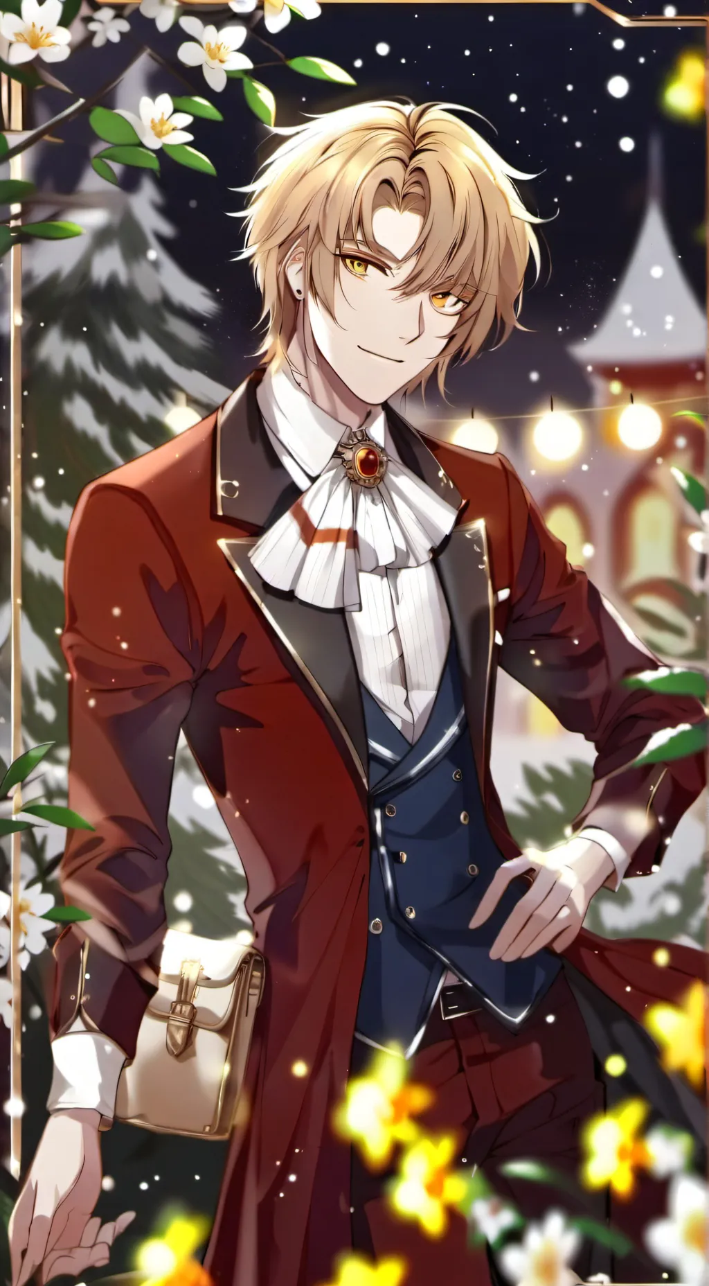 ai character: mark background