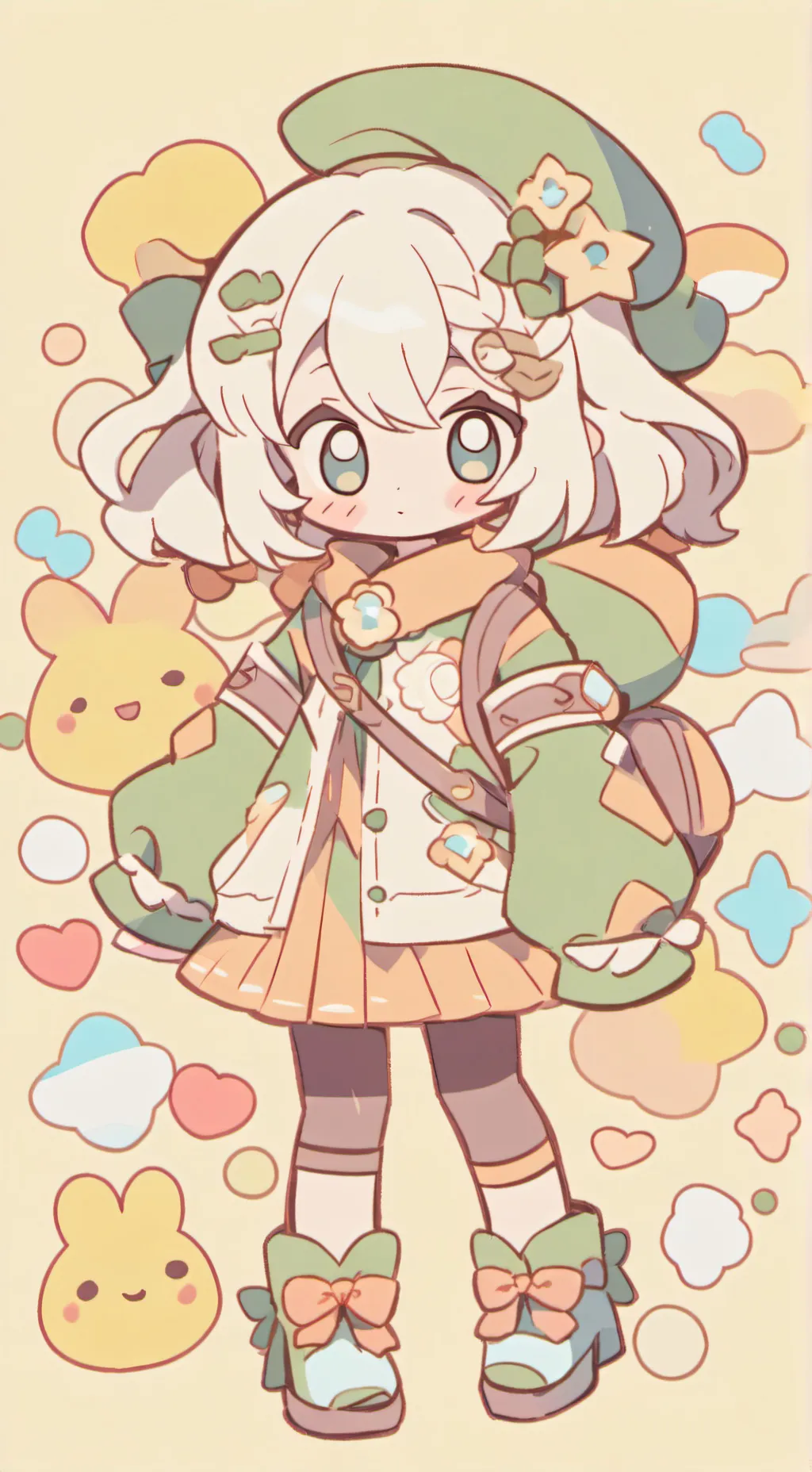 ai character: Hi Hi background