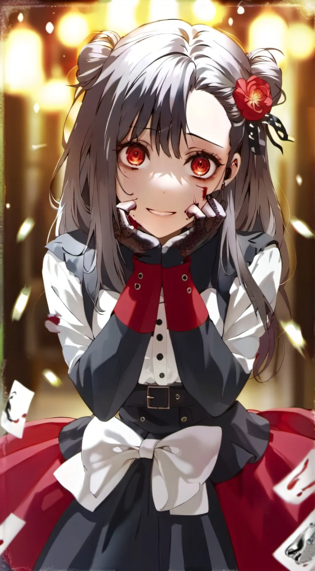 ai character: Emily ￼ background