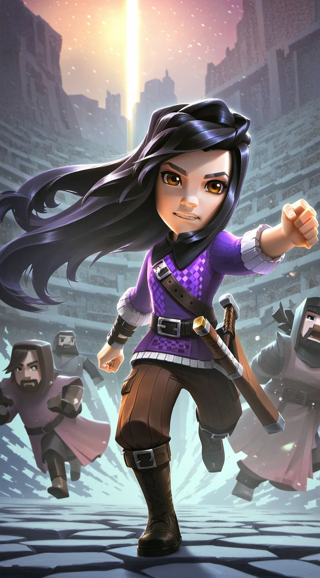 ai character: Aphmau background