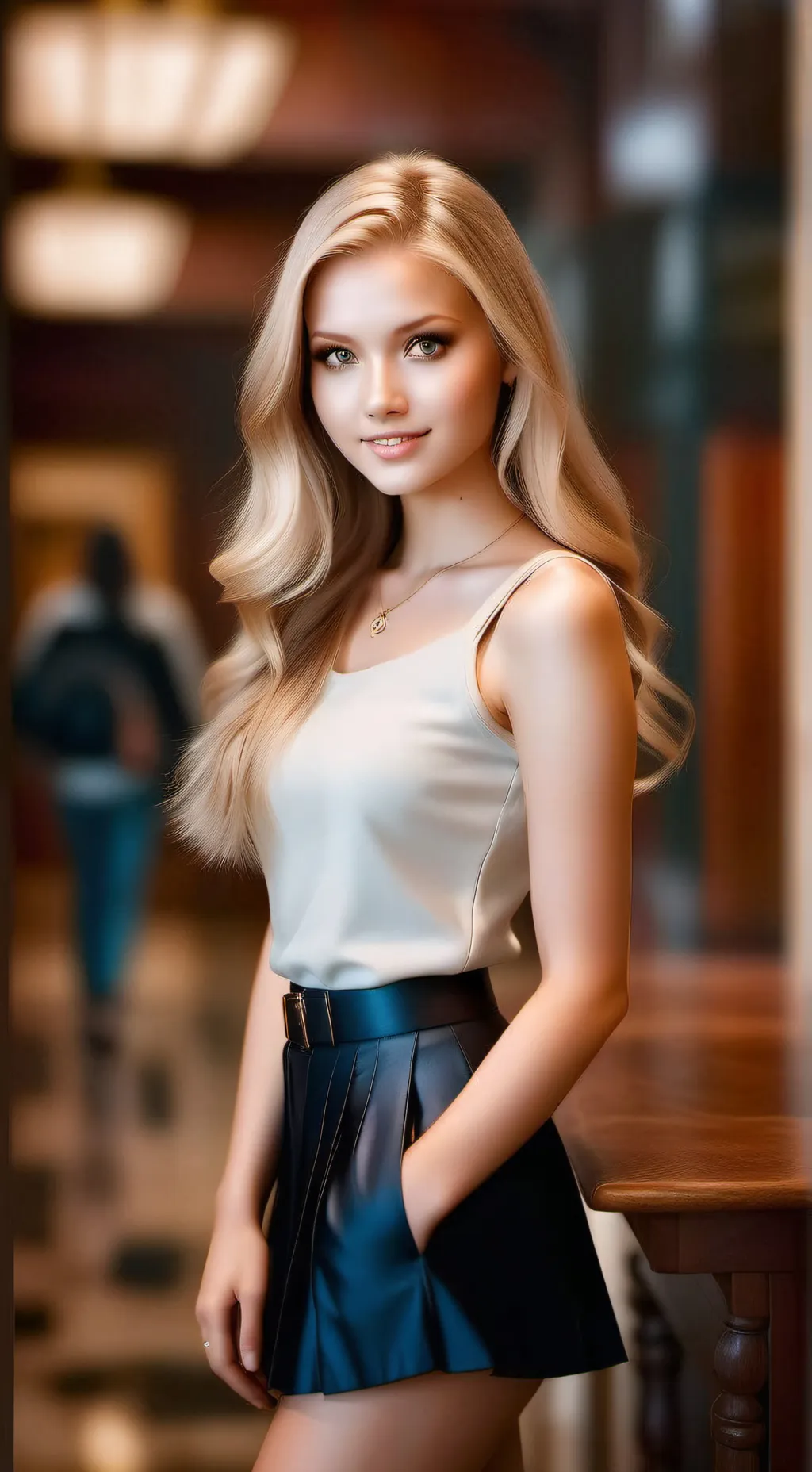 ai character: Jenny smith  background