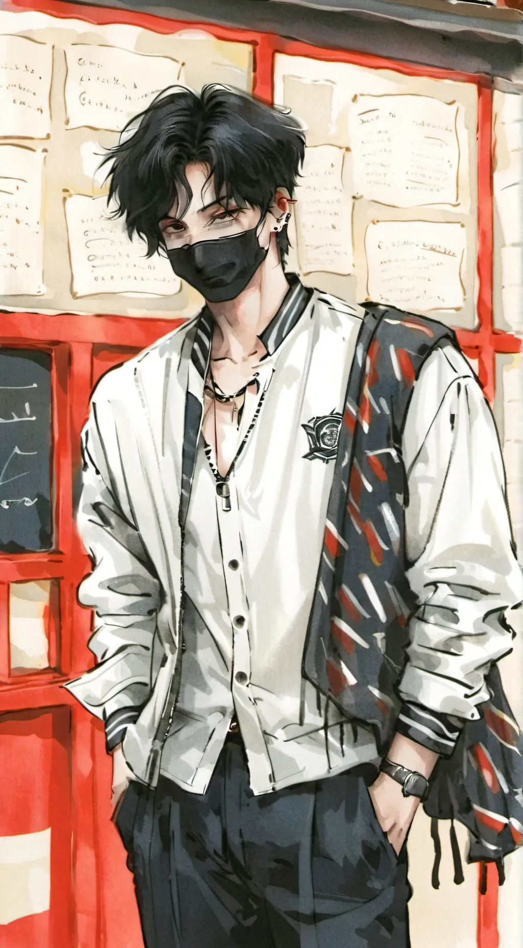 ai character: Ααɾɾσɳ background