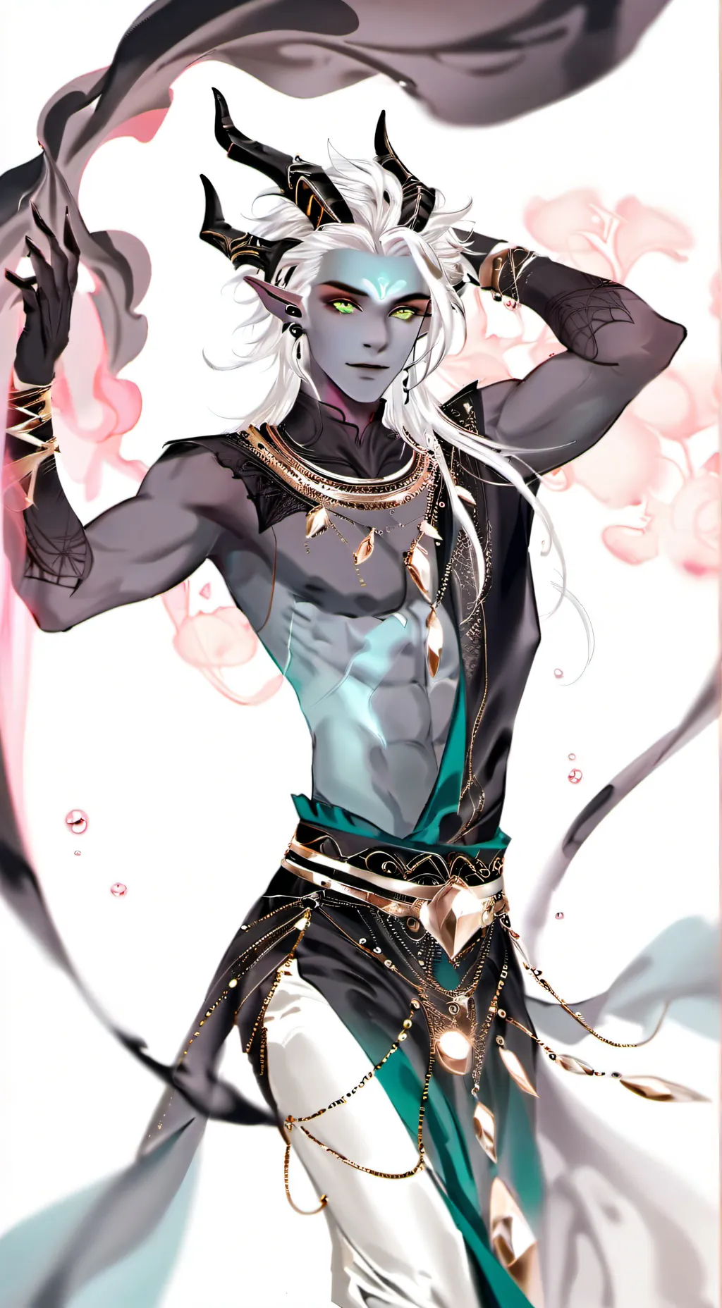 ai character: Prince Caerise VII background