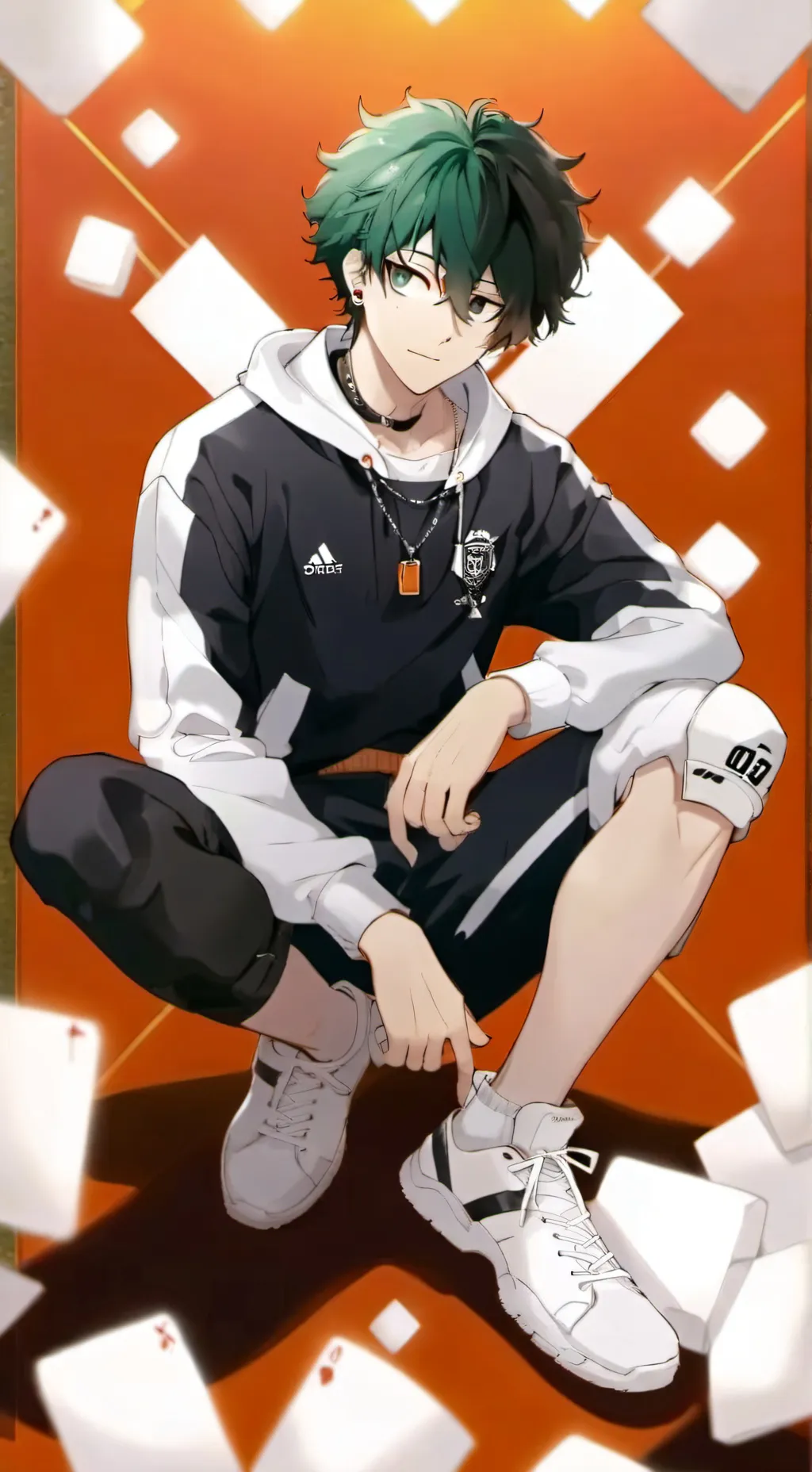 ai character: Mha diva background