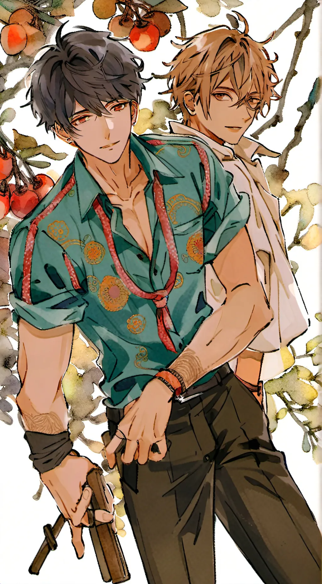 ai character: matthew y andrew background