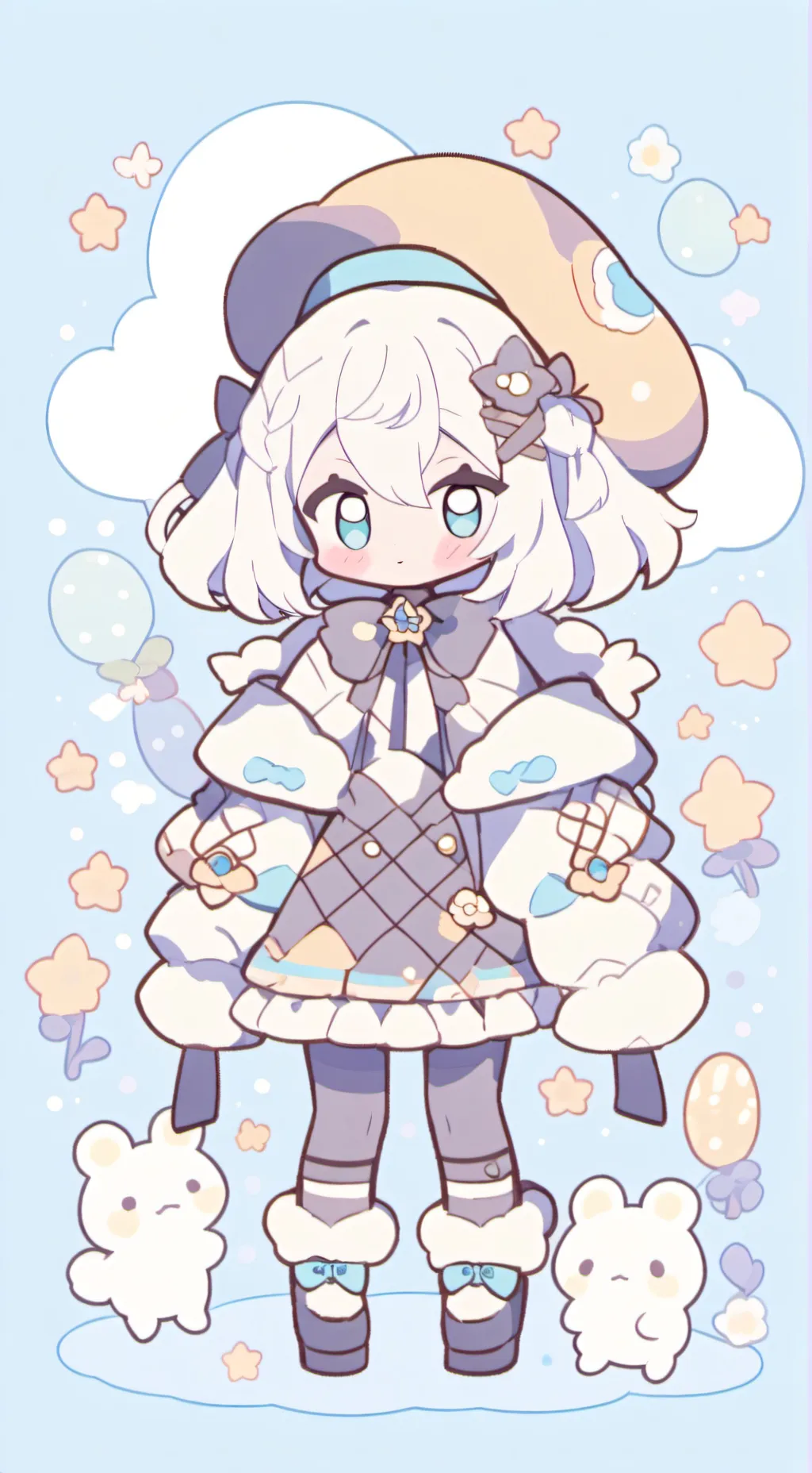 ai character: o nome dela pesy background