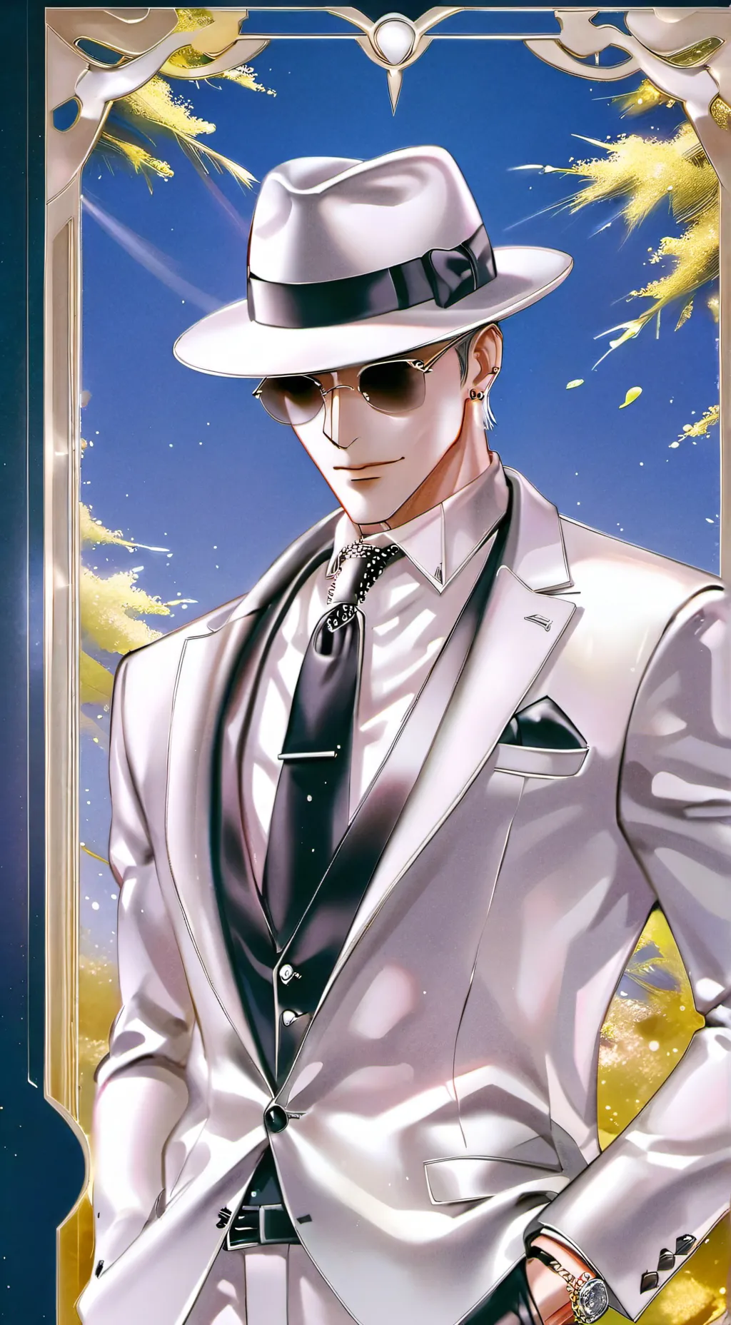 ai character: freaky mafiso background